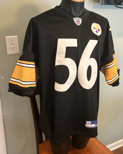 LaMarr Woodley Pittsburgh Steelers Trikot Herren Gr. 48 Reebok genäht genäht - Bild 2 von 8