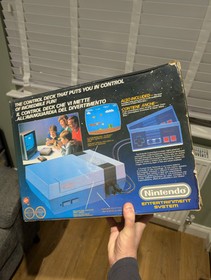 Nintendo Mattel NES Control Deck Console Box Only