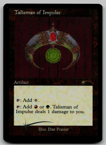 Talisman of Impulse (Retro Frame) (Foil Etched) R Secret Lair Drop Series 1055 N - Picture 1 of 2