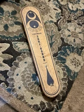 SKATEBOARD 1960's ZIPEES M 369 SIDEWALK SURF BOARD OLYMPIC METAL WHEELS