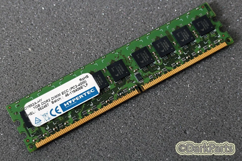 Memoria RAM Hypertec DY652A-HY PC2-4200 1 GB DDR2 Foto 1 de 1