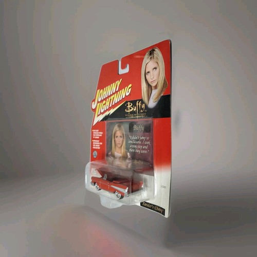 Johnny Lightning Buffy The Vampire Slayer Xander's Chevy Convertible in Red - Picture 2 of 5