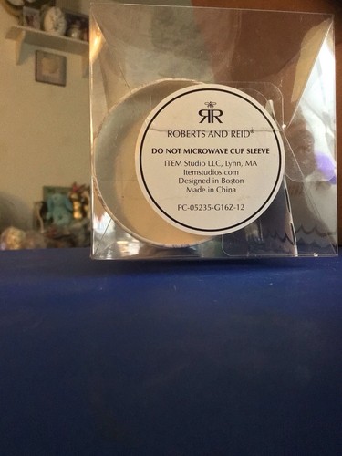 ROBERTS AND REID 12, Bunnie Rabbit s 16oz Travel Cups With Lids And Sleeves. - Picture 2 of 24