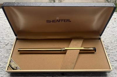 Stylo Roller SHEAFFER Impérial - Plaqué Or - Vintage - USA - Avec Recharge