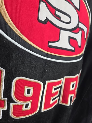 Vintage San Francisco 49ers Letterman Leather Suede Lederjacke, NFL, Retro - Bild 20 von 24