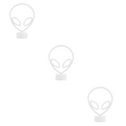 3pcs Neon Sign Pattern Lamp Decorative LED Sign Without Battery