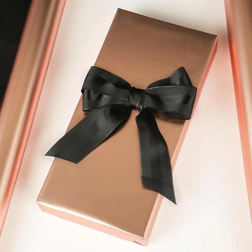 Matte Metal Rose Gold Wrapping Paper, Solid Color Paper - Picture 3 of 5