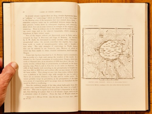 1900 HC; Lakes of North America by Israel Russell: Ginn & Company - Imagen 13 de 20