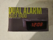 Proscan PCR1388 AM/FM Dual-Alarm Clock Radio with LED Display New open box 