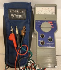 Tempo Sidekick 7b and T&N tester Tested And Carrrying Case with Belt Clip