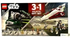 LEGO Star Wars Jedi Masters Gift Set 3 in 1 Galactic Set 66787 NEW 7 minifigs
