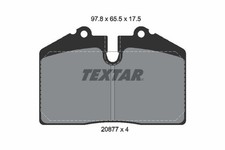 TEXTAR 2087710 PKW SBB für PORSCHE
