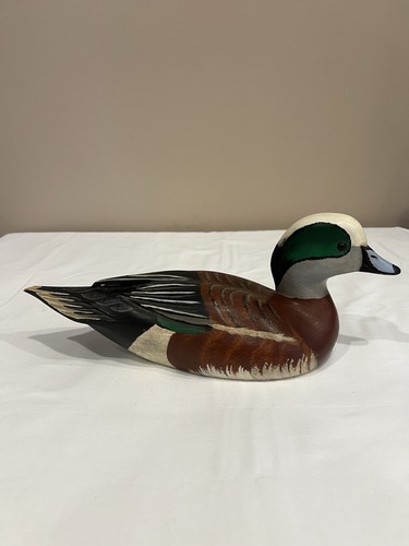 Ducks Unlimited Wooden Duck Decoy - VINTAGE 1983-84 Hand Painted TJ Hooker #639 - Bild 1 von 17