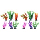  2 Pack Aquariumsimulationsanlagen Fischtank Landschaftsdekoration