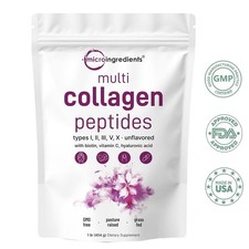Multi Collagen Peptides Powder-Hydrolyzed Protein Peptides Type l,l,ll,v,X