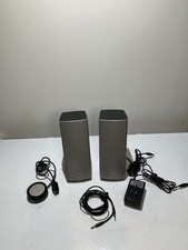 Bose Companion 20 Multimedia Speaker System - Silver - TESTED WORKING