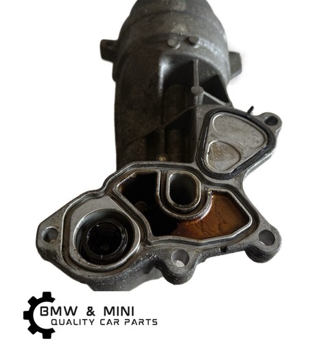 MINI LCI R55 R56 R57 Engine Oil Filter Housing Petrol N16 7583111 + Oil Sensor - Picture 4 of 6