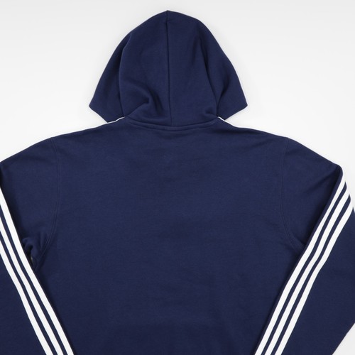 Adidas Originals Men's Kangaroo Pocket Adicolor Classics 3 Stripes Hoodie Navy L - Picture 7 of 11