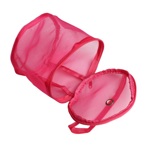 Bolsas de almacenamiento de hilo de malla portátiles de punto de ganchillo de hilo de nailon con asa de 1 pieza - Imagen 7 de 47