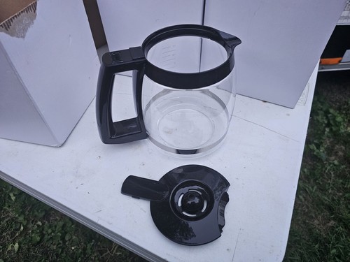 Cuisinart Kaffeekanne 12 Tassen Karaffe SS-15 Glas mit Deckel Ersatz Neu - Bild 5 von 8