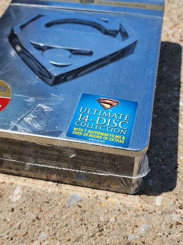 Superman Ultimate Collector's Edition Tin (14-Disc DVD Set) NEW Sealed - Picture 3 of 6