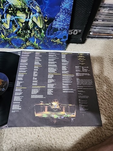 Iron Maiden Live After Death 2lp Vinyl OG 1st 1985 RCA Club Press Inserts VG+/EX - Picture 14 of 21