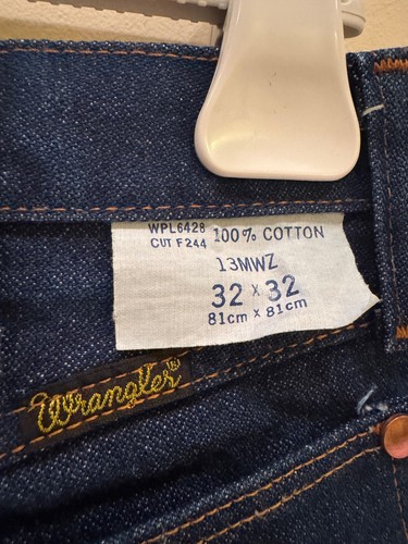 Wrangler Vintage 1970s 13MWZ Western Cowboy Cut Pro Rodeo Denim Jeans Size 32X32 - Picture 4 of 8