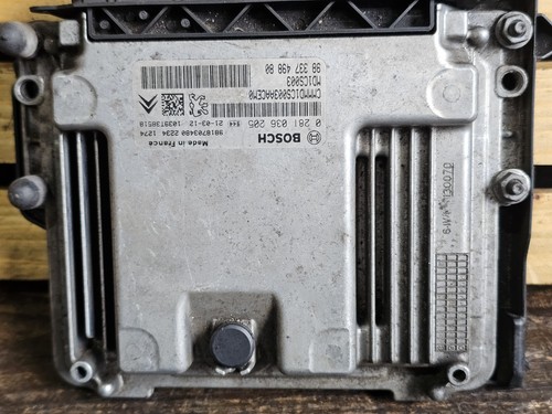 CITROEN BERLINGO PEUGEOT EXPERT ENGINE ECU 9833749880 0281036205 - Picture 2 of 5