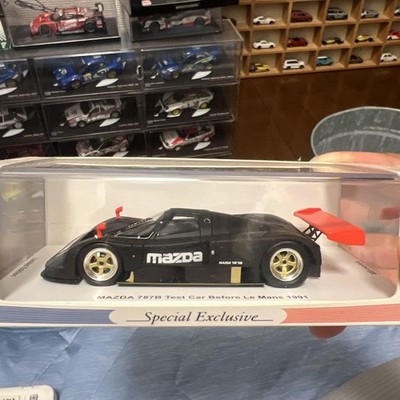 マツダ 787B 1991 テストカー spark 1/43 The 1991 Le Mans winning Mazda 787B in 1/43 scale by Spark