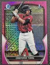 2023 Bowman Chrome - Prospects Cristofer Torin #BCP-204 Pink Mojo Refractor /199