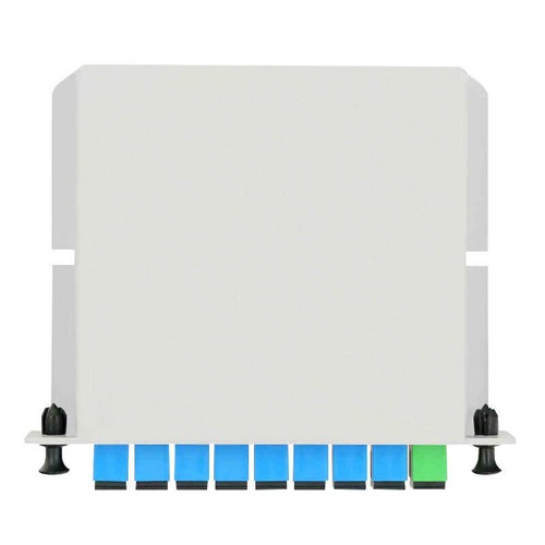 1x8 Fiber Optic Plc Splitter Box Cassette Card Inserting PLC Branching Module q - Afbeelding 4 van 12