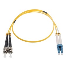 1Pcs 1.64Ft Single-Mode Duplex Fiber Optic Patch Cable LSZH LC to ST