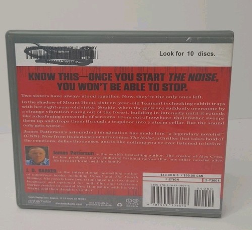 Noise : A Thriller by James Patterson and J. D. Barker Audiobook Library Edition - Picture 2 of 7