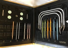 Vintage Boye Needle Master Interchangeable Circular Knitting Needles Complete
