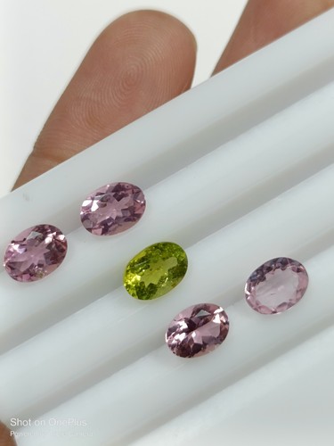 Natural Multi-Colour Tourmaline Faceted Gemstone Loose Cut Gemstone Congo Mines - Picture 4 of 5