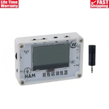 Morse Code Trainer Automatic CW Key with 2.3" LCD Support Chinese/English Switch