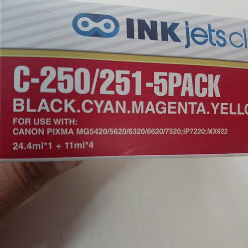 Ink Jets Club C-250/251  Combo Pack Printer Ink Cartridges for Canon Pixma - Picture 6 of 6