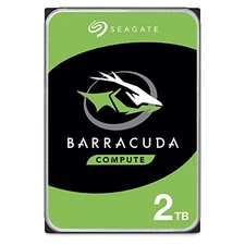 SEAGATE BARRACUDA 2TB INTERNAL SATA 6GB/S 7200 RPM 256MB CACHE - SILVER/BLACK