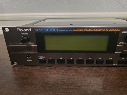 Módulo MIDI sintetizador montaje en rack expandible 128 voces Roland XV-5080 #5 - Imagen 2 de 8