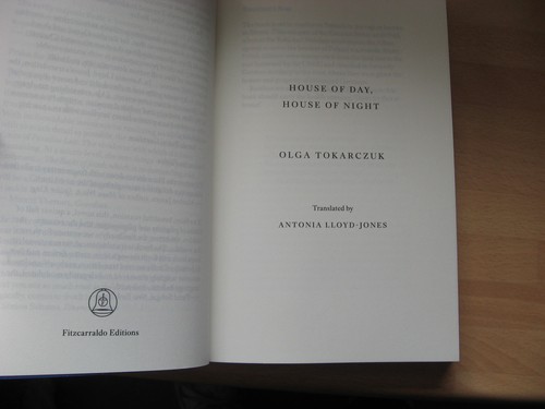 Olga Tokarczuk House of Day House of Night Signed BP 1st Nobel Prize Lit. winner - Picture 3 of 6