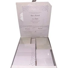 NIB 30 Customizable Sets Wedding Invitation Printable 150 Pieces Envelopes RSVP