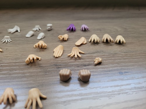 Dragon Ball Z Figuarts 3rd Party Assorted Hands Custom Body Parts DBZ LOT - READ - Bild 13 von 14