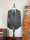 Suitsupply Baby Alpaca Mix Brown Patch Pockets Solid Blazer Jacket 42, EU 52
