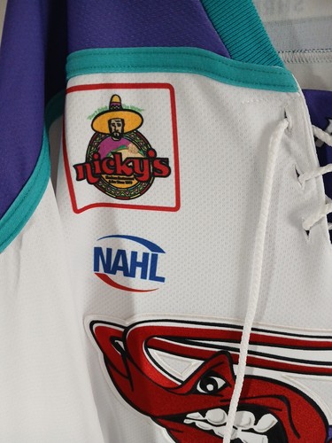 Shreveport Mudbugs NAHL K1 Sportswear Hockey Jersey Medium Size Made in USA - Picture 4 of 11