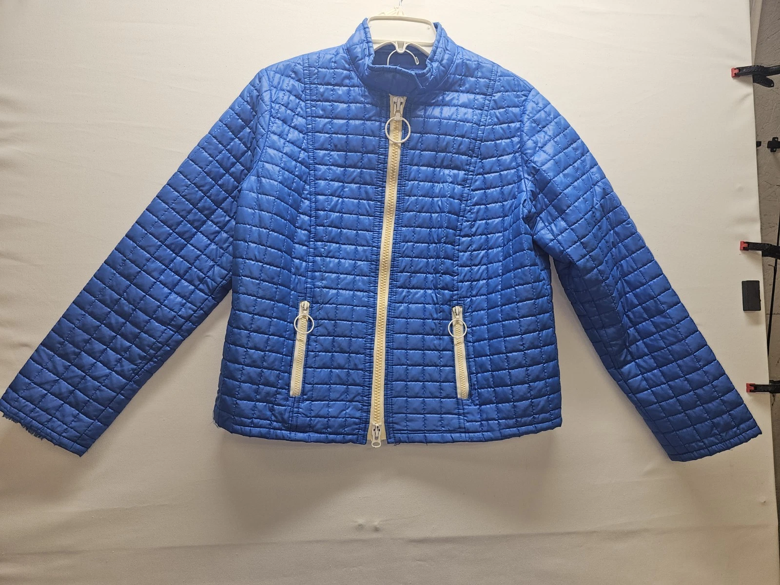 Vintage 70s Skiwear Royal Blue Ski Bibs And Coat Set Retro