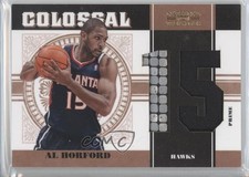 2010-11 Playoff National Treasures Jersey Number Prime 5/10 Al Horford #2 0q0