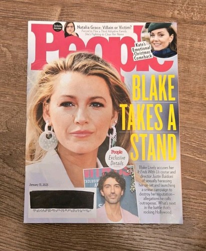 People Magazine January 13, 2025 Blake Lively Takes A Stand - Bild 1 von 7