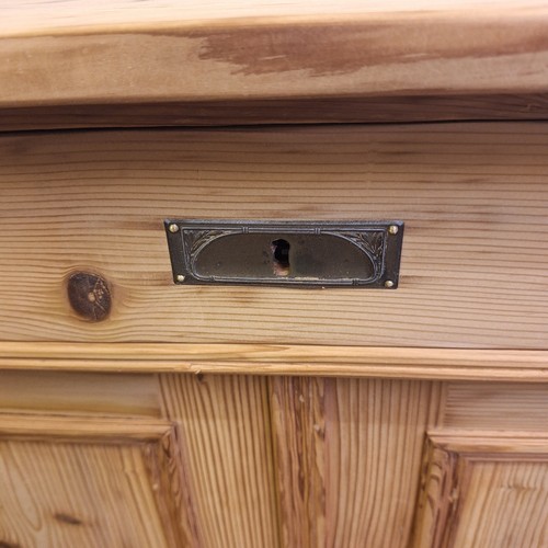 Vertiko Anrichte Vorratsschrank um 1900 Weichholz - Bild 3 von 12