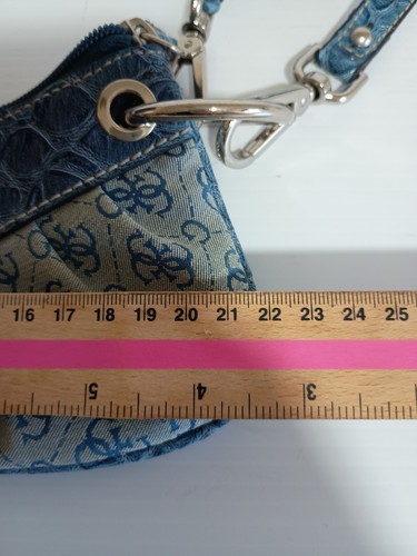 Vintage Guess Mini Signature Bag / Clutch" Rare" - Picture 12 of 12