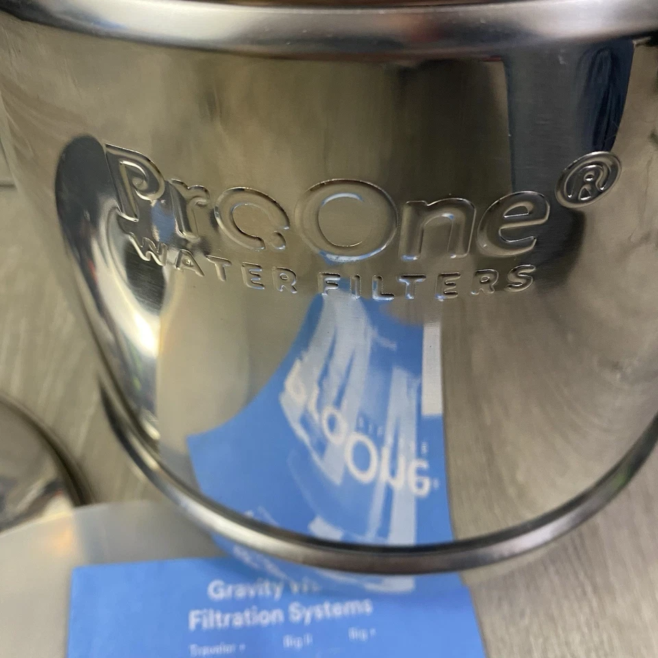 ProOne Traveler+ Stainless Steel Gravity Filter System (Upper Tank Only) READ🔥 - Image 2 of 4